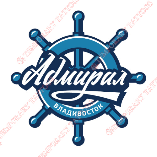 Admiral Vladivostok Customize Temporary Tattoos Stickers NO.7168